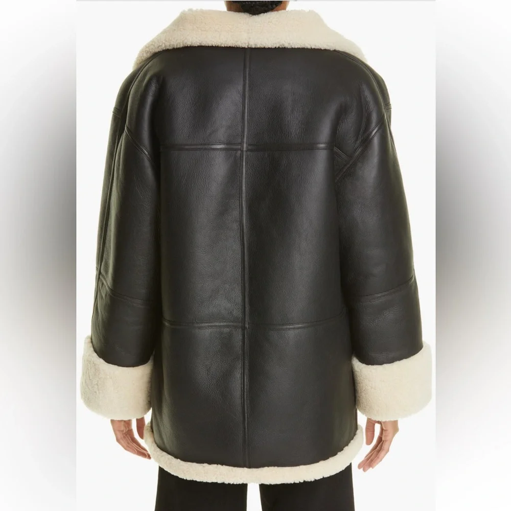 Toteme Menfi shearling coat - Picture 2 of 6